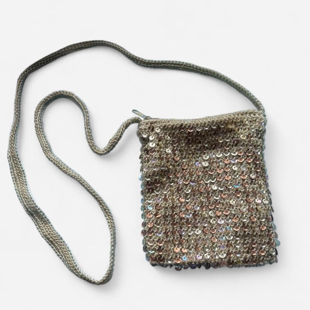 Sequin Crossbody Bag